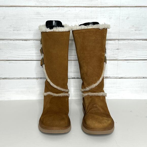 Koolaburra by UGG Women's Victoria Tall Bow Boot Shoe Size 10 - Picture 2 of 13